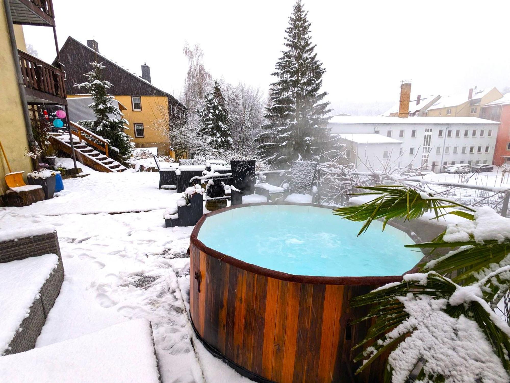 Ut - Urlaubsmagie - Urlaubstraum Mit Whirlpool, Pool & Sauna Sebnitz Ngoại thất bức ảnh